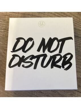 BH COSMETICS DO NOT DISTURB 9 COLOR EYESHADOW SHADOW PALETTE